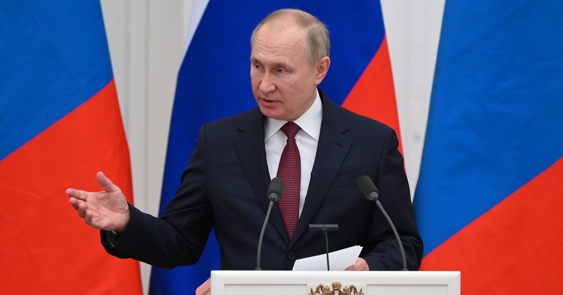 Президент РФ Владимир Путин - ИноСМИ, 1920, 17.12.2021