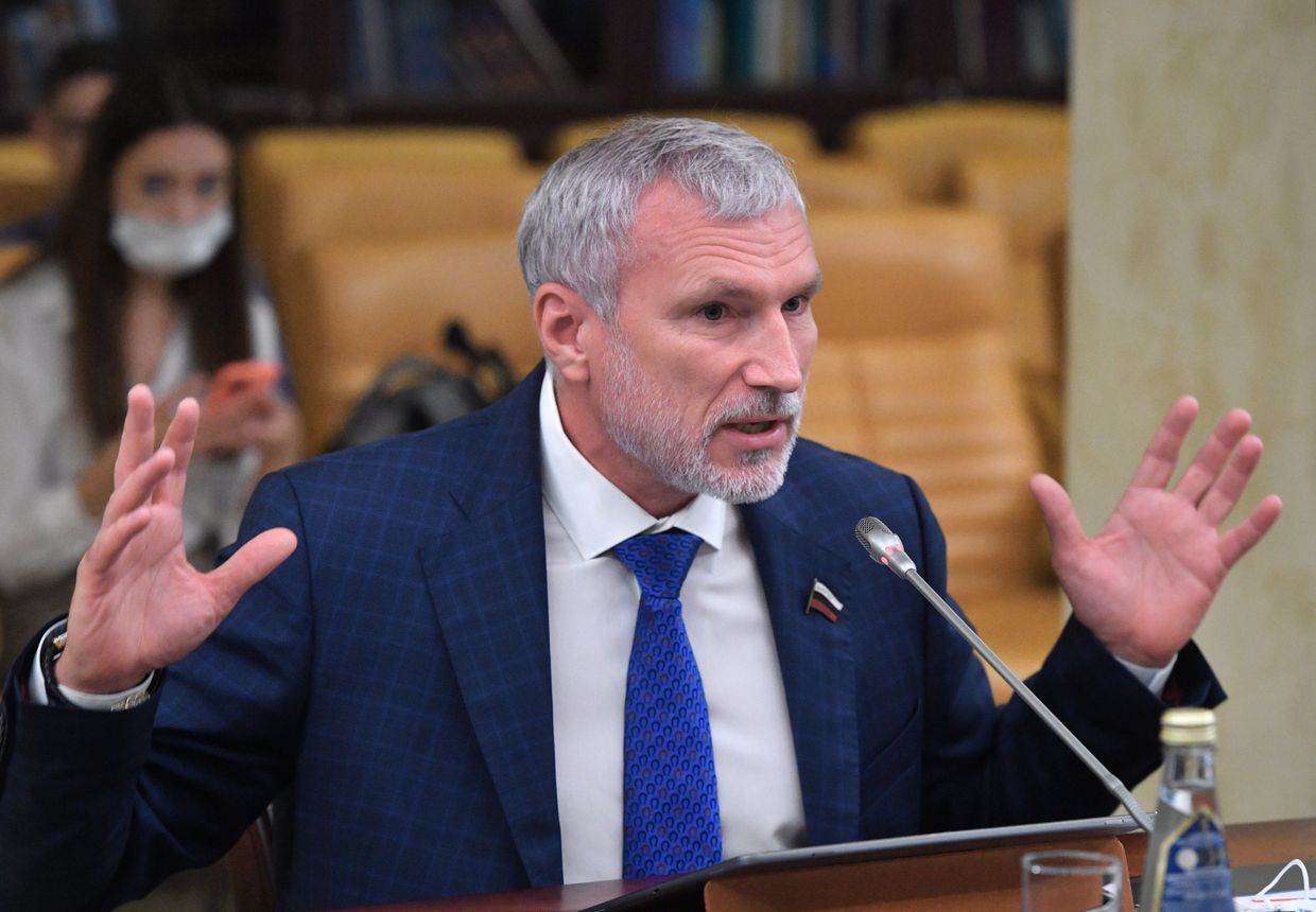 Председатель партии Родина Алексей Журавлев