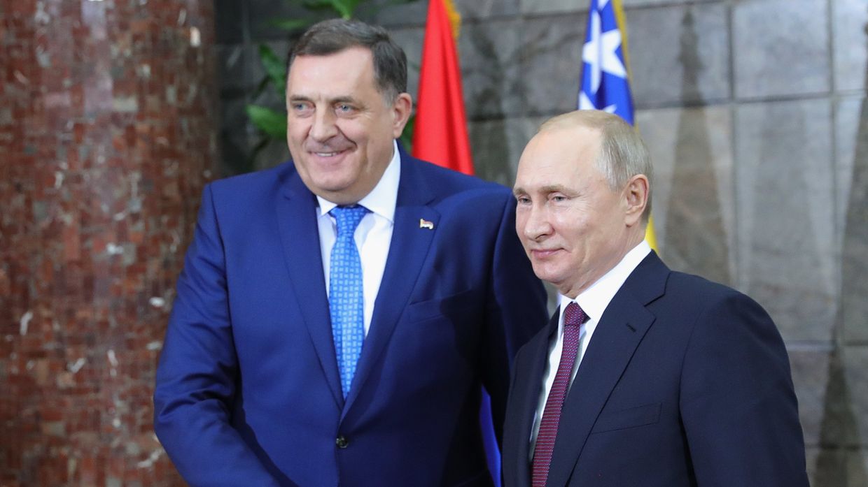 Официальный визит президента РФ В. Путина в Сербию