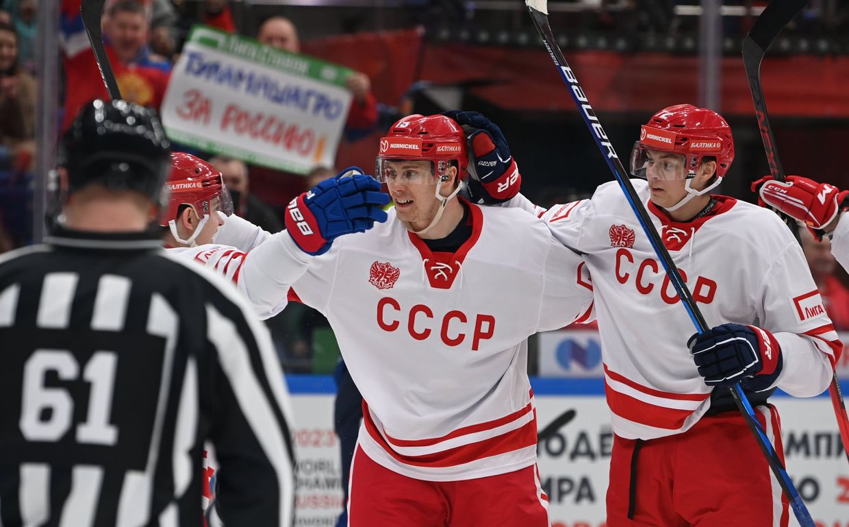 Хоккей. Кубок Первого канала. Матч Россия - Финляндия