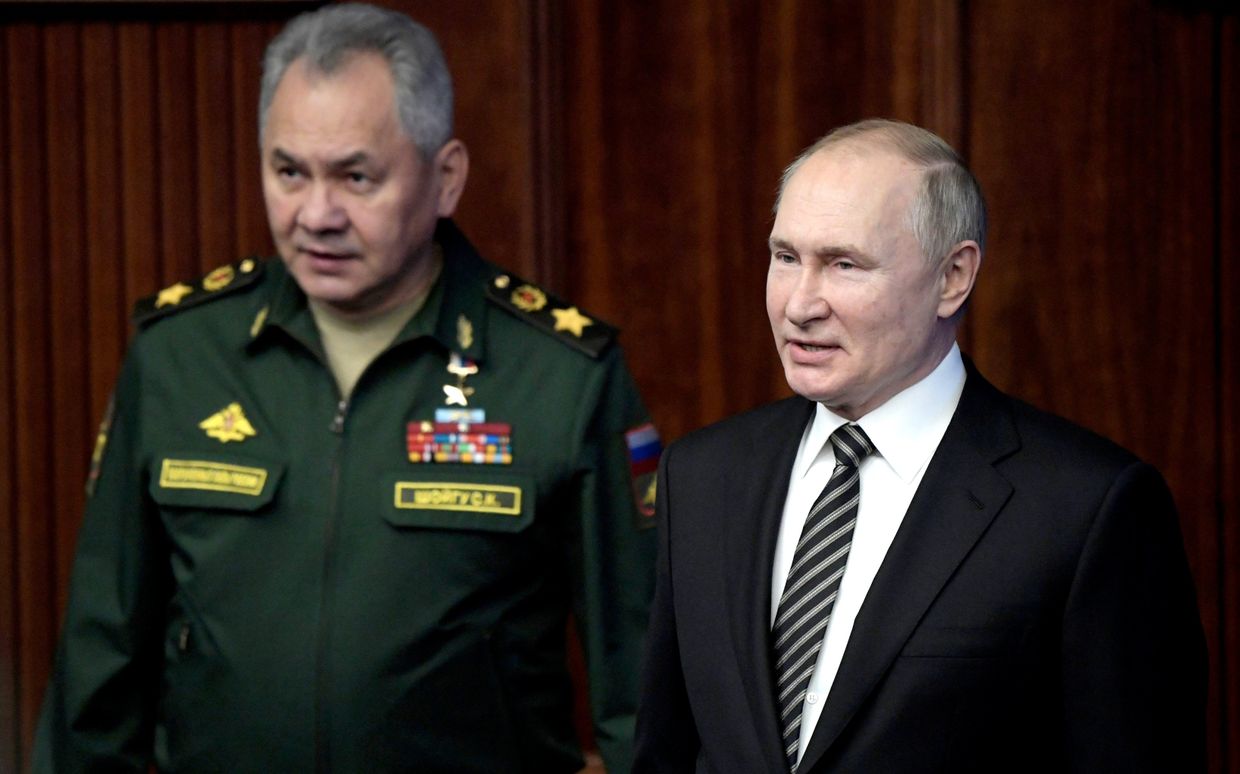 Президент РФ В. Путин провел расширенное заседание коллегии Минобороны РФ