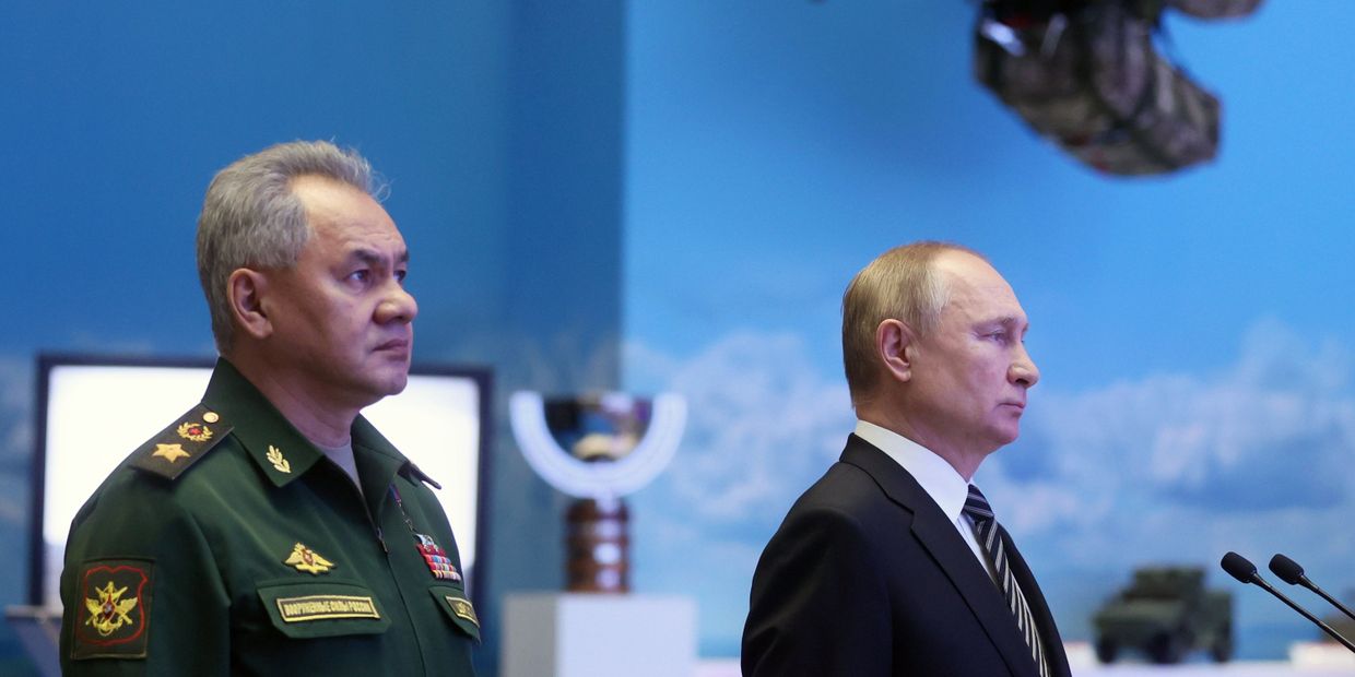 Президент РФ В. Путин провел расширенное заседание коллегии Минобороны РФ