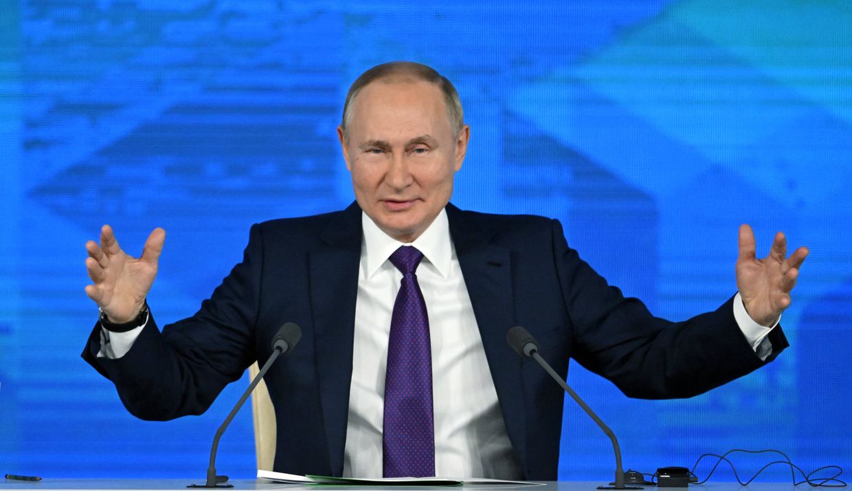 Ежегодная пресс-конференция президента России Владимира Путина