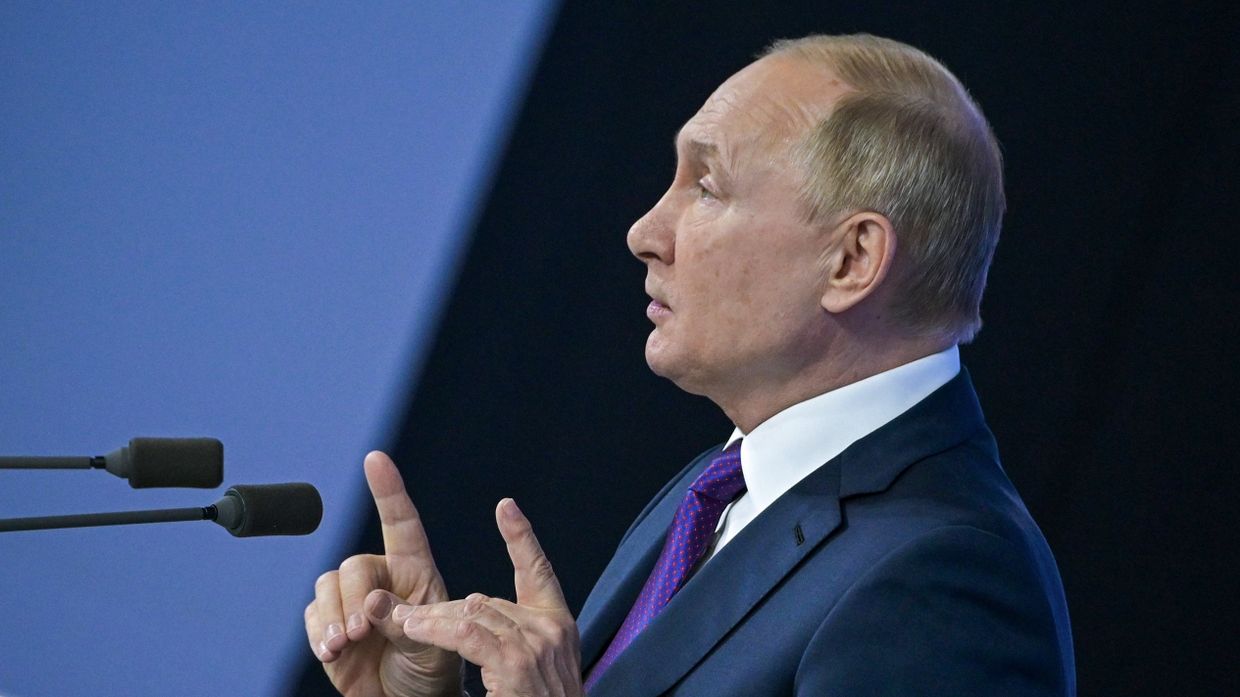 Ежегодная пресс-конференция президента России Владимира Путина