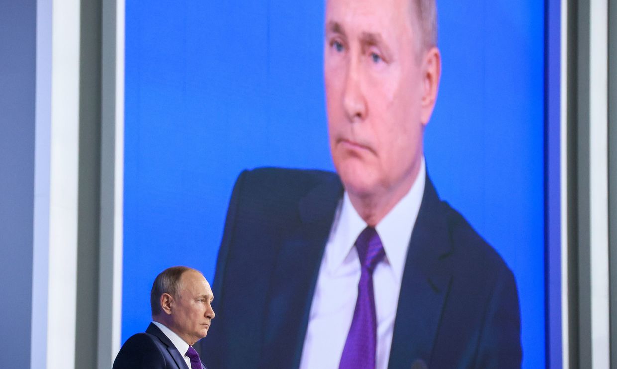 Ежегодная пресс-конференция президента России Владимира Путина