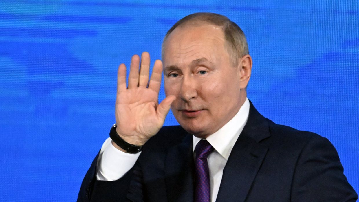 Ежегодная пресс-конференция президента России Владимира Путина