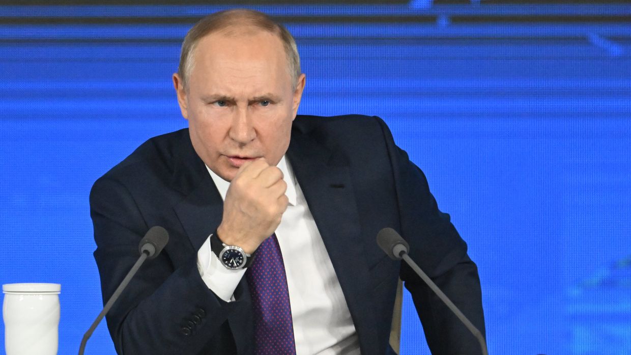 Ежегодная пресс-конференция президента России Владимира Путина