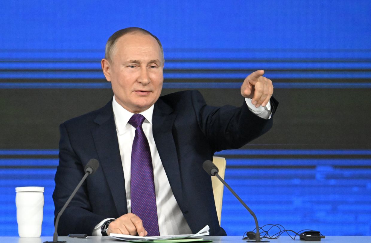 Ежегодная пресс-конференция президента России Владимира Путина