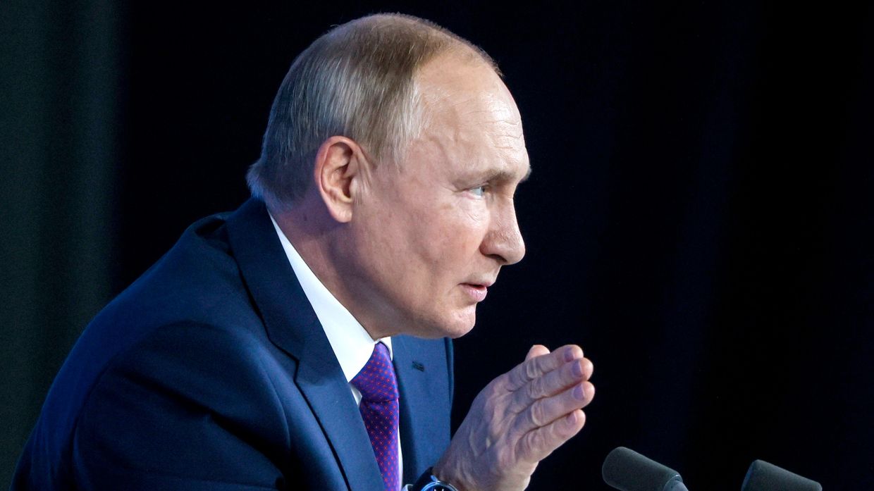 Ежегодная пресс-конференция президента России Владимира Путина