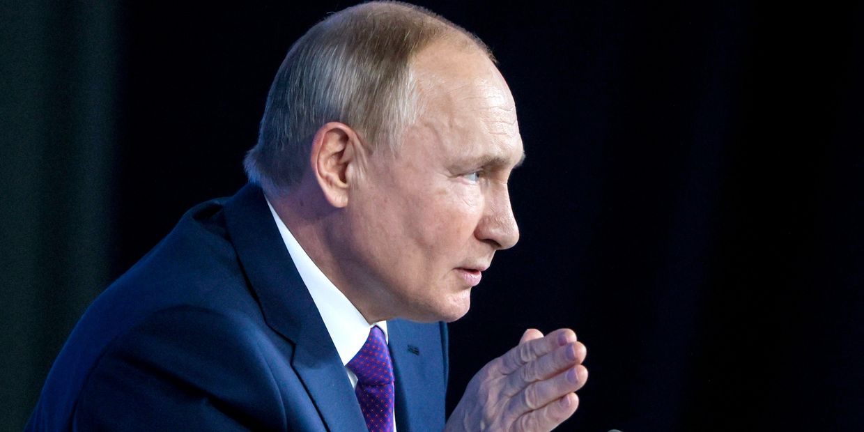 Ежегодная пресс-конференция президента России Владимира Путина
