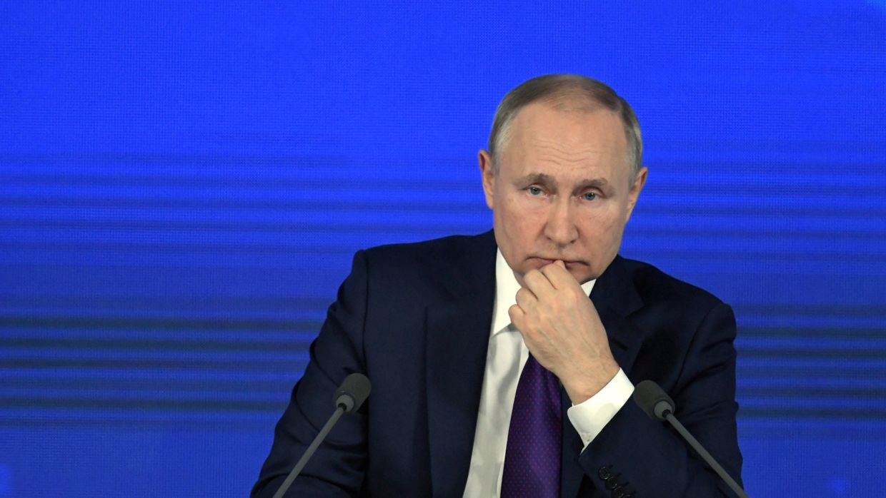Ежегодная пресс-конференция президента России Владимира Путина