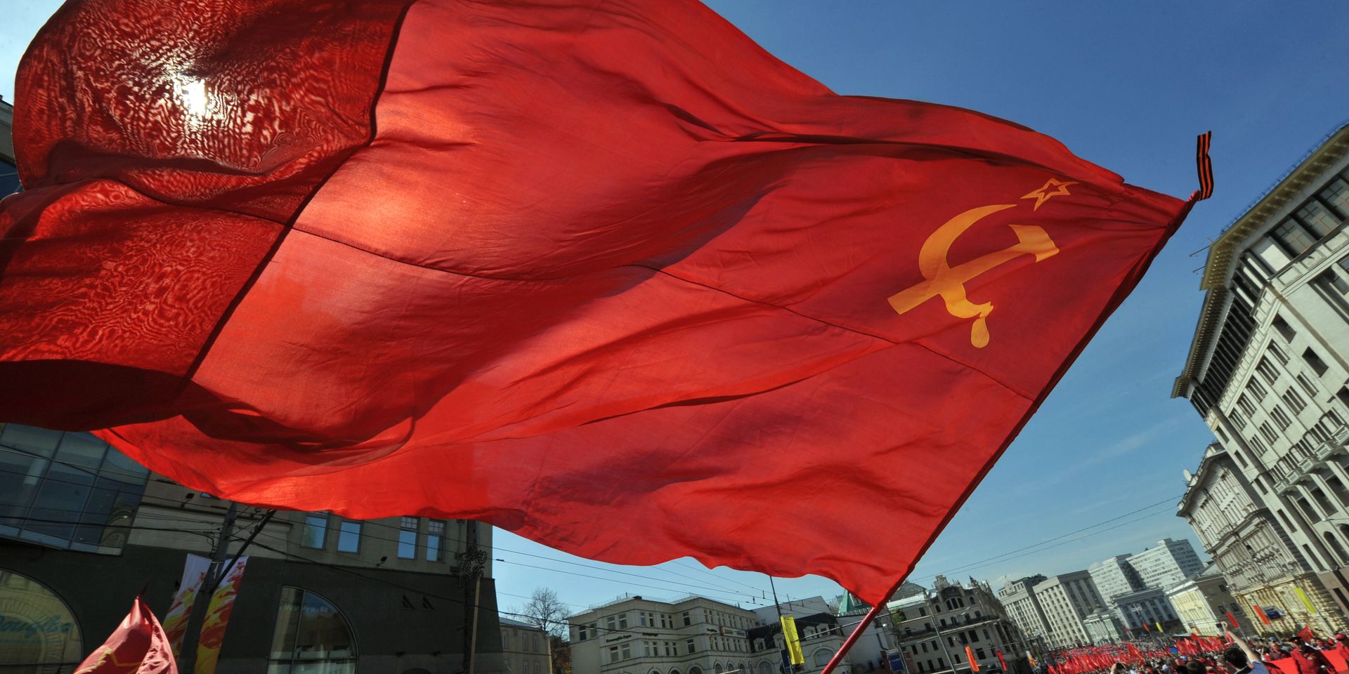 Шествие и митинг КПРФ в честь 68-й годовщины Великой Победы СССР - ИноСМИ, 1920, 11.02.2026