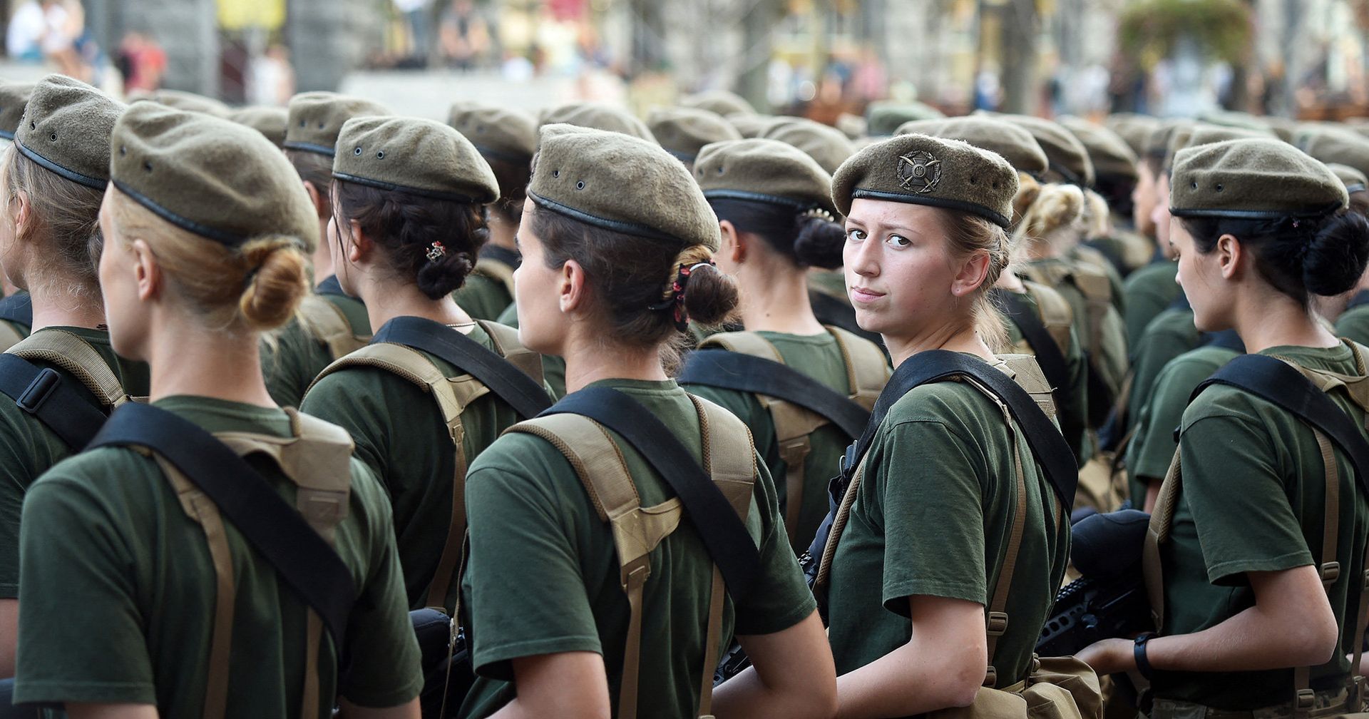 Военнослужащие украинской армии во время репетиции парада в Киеве - ИноСМИ, 1920, 28.12.2021
