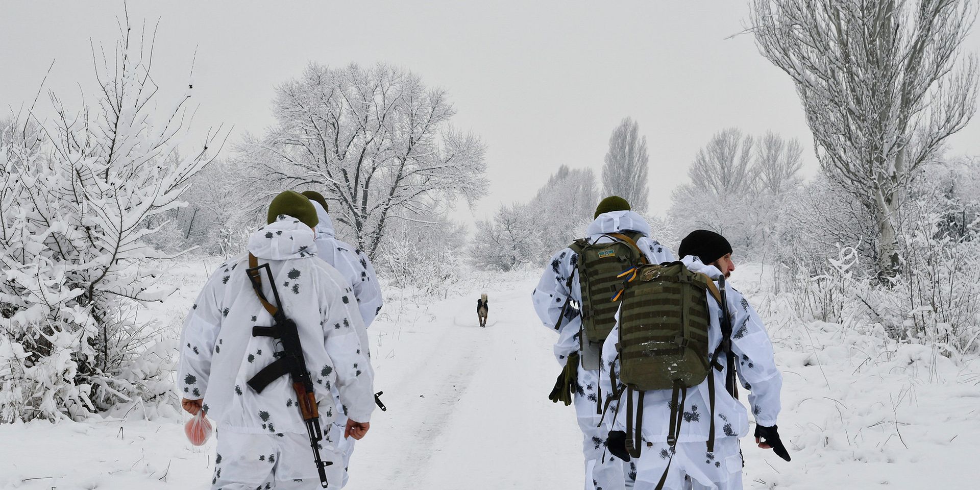 Украинские военнослужащие у села Верхнеторецкое в Донецкой области - ИноСМИ, 1920, 30.12.2022