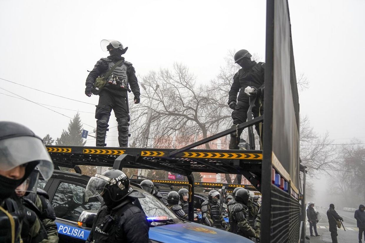 Протесты в Казахстане