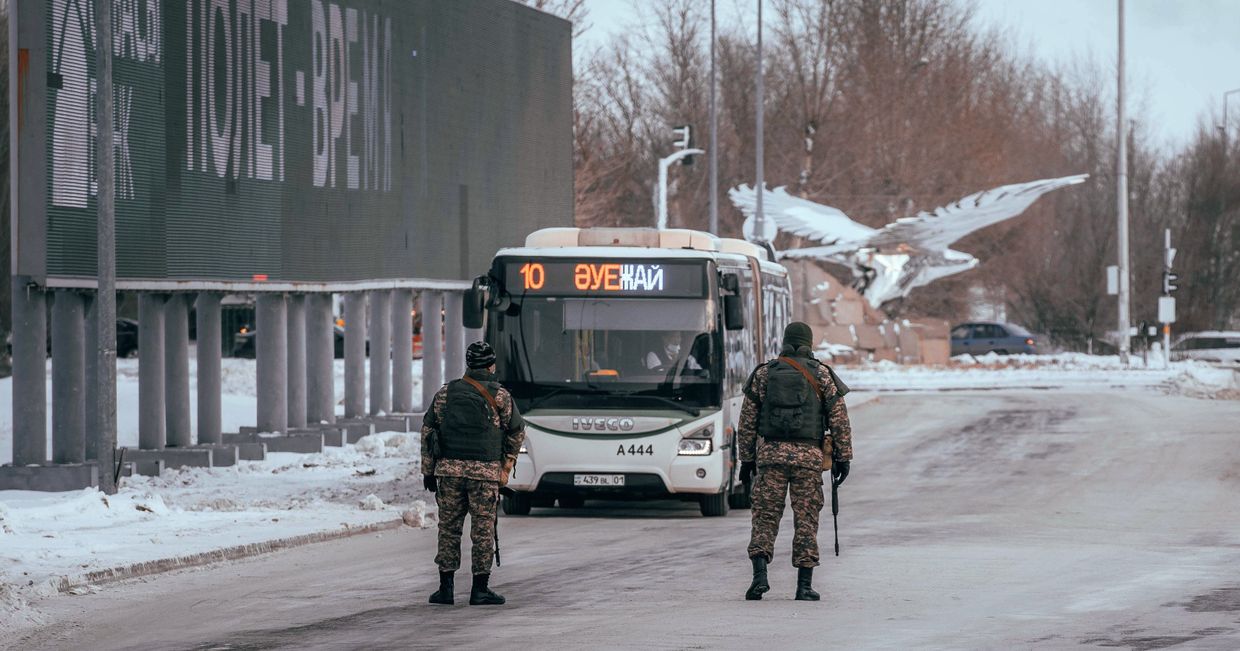 Ситуация в Казахстане на фоне протестов