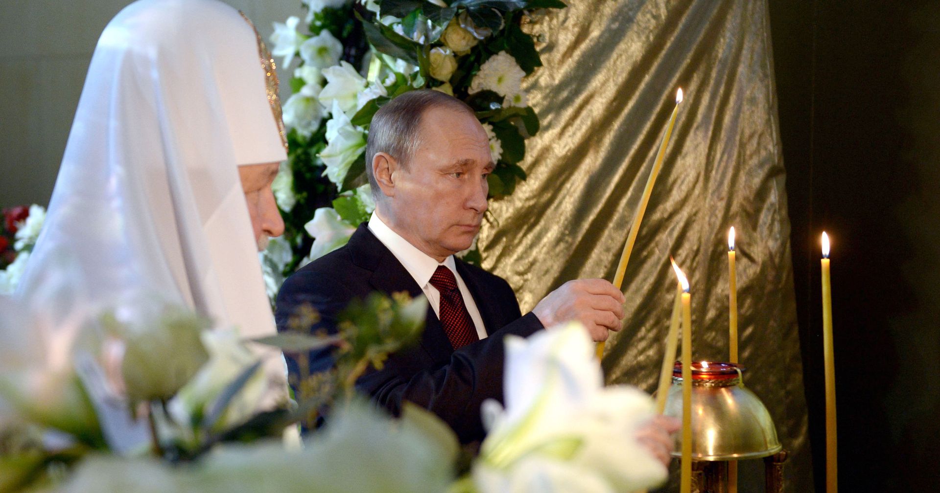 Владимир Путин и патриарх Кирилл на выставке-форуме «Православная Русь. Моя история. От великих потрясений к Великой Победе» - ИноСМИ, 1920, 17.01.2022