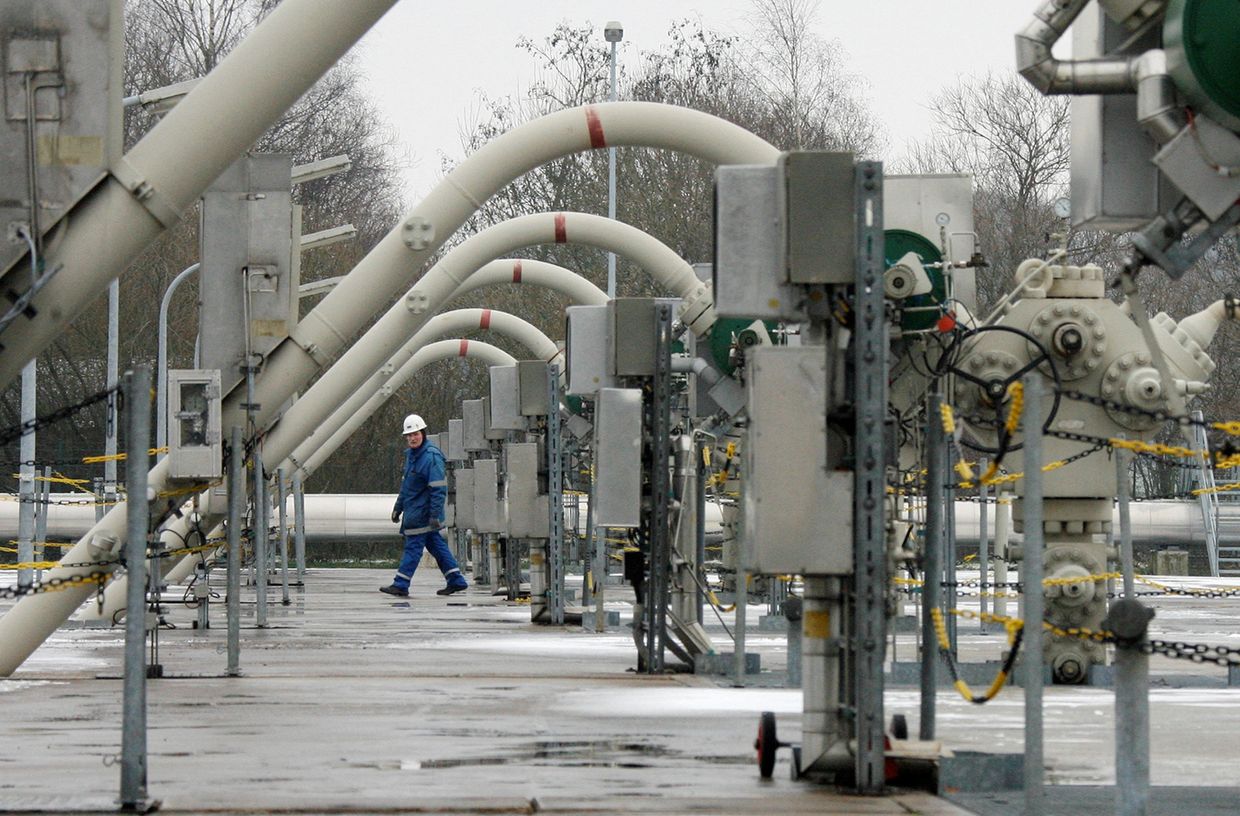 Газохранилище в Редене, Германия