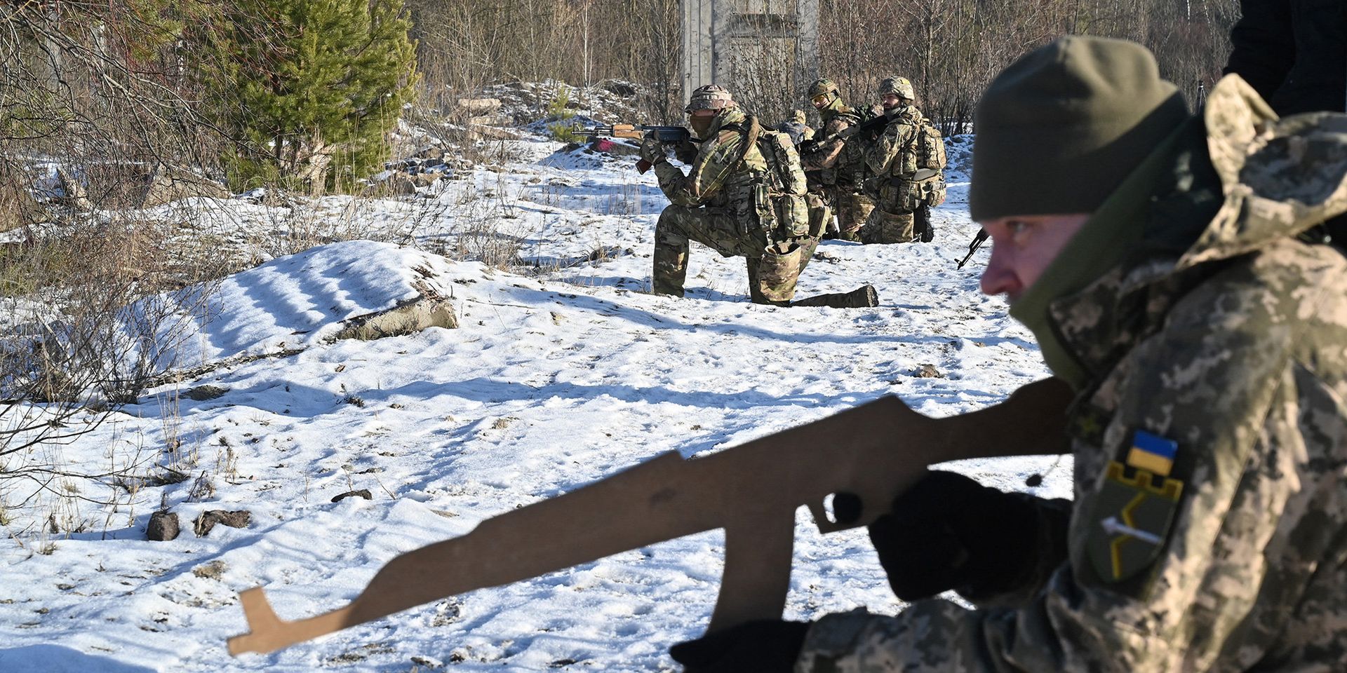 Военные учения под Киевом, Украина - ИноСМИ, 1920, 18.01.2022